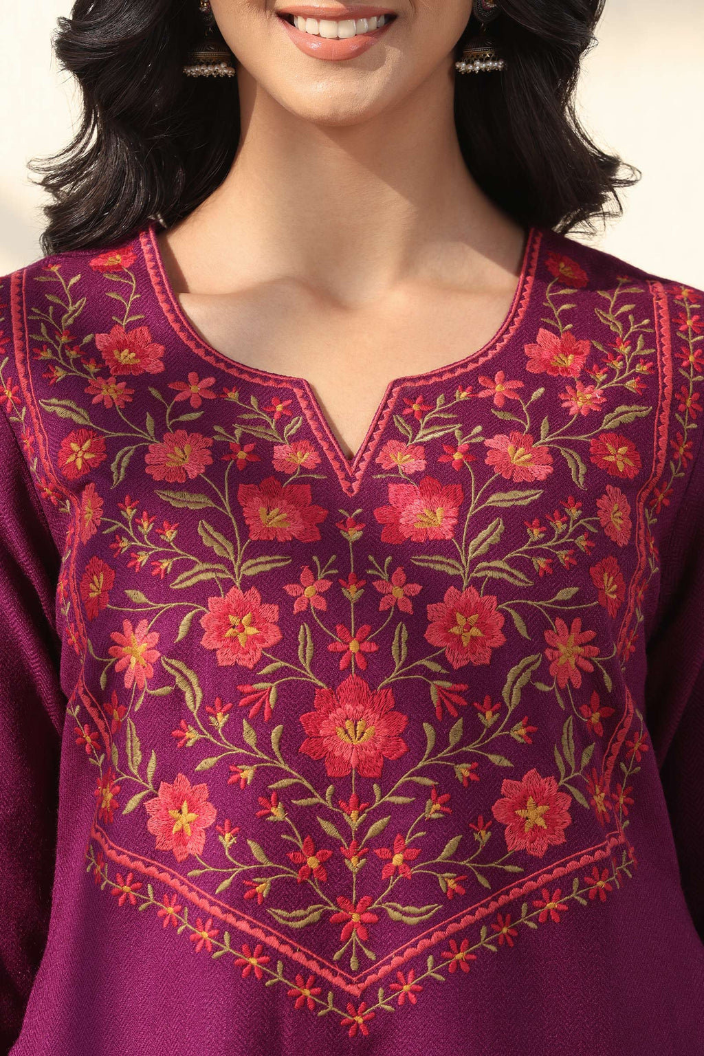 Naadirah Faiza Faux Wool Kurta