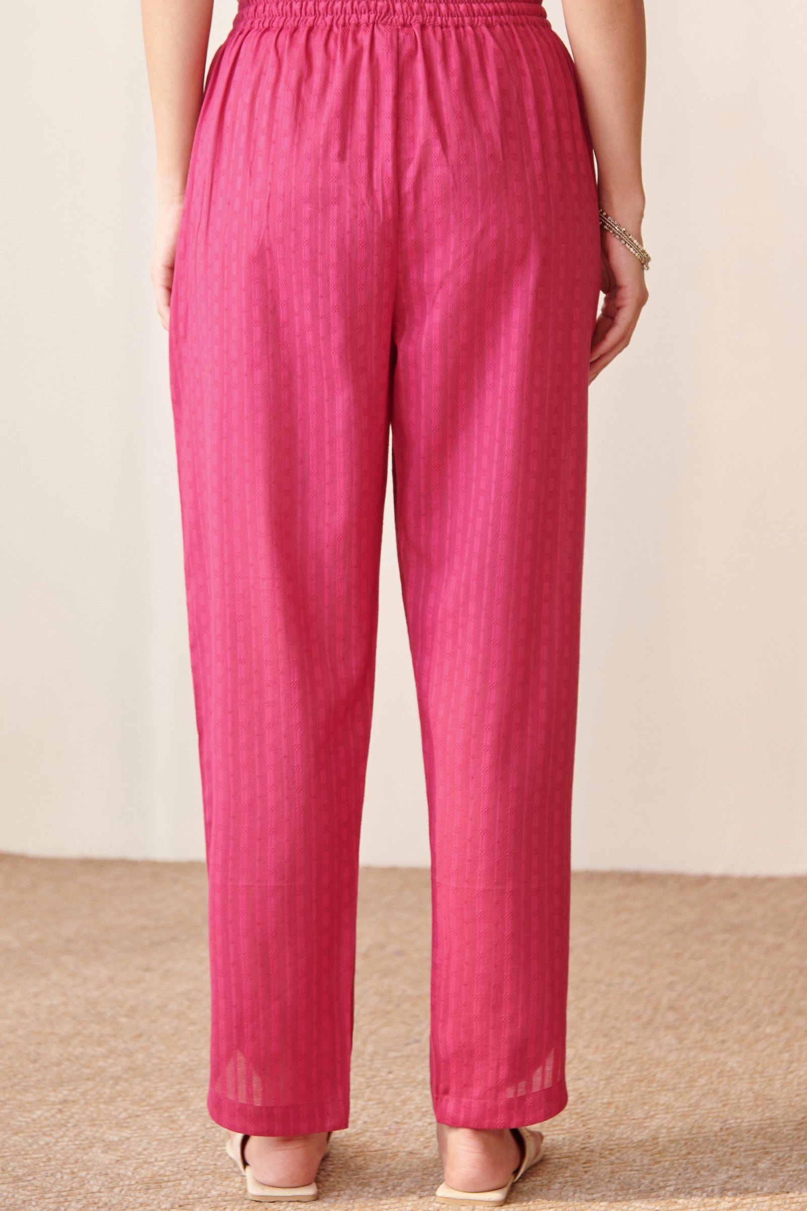 Roza Naimat Rani Pink Pants