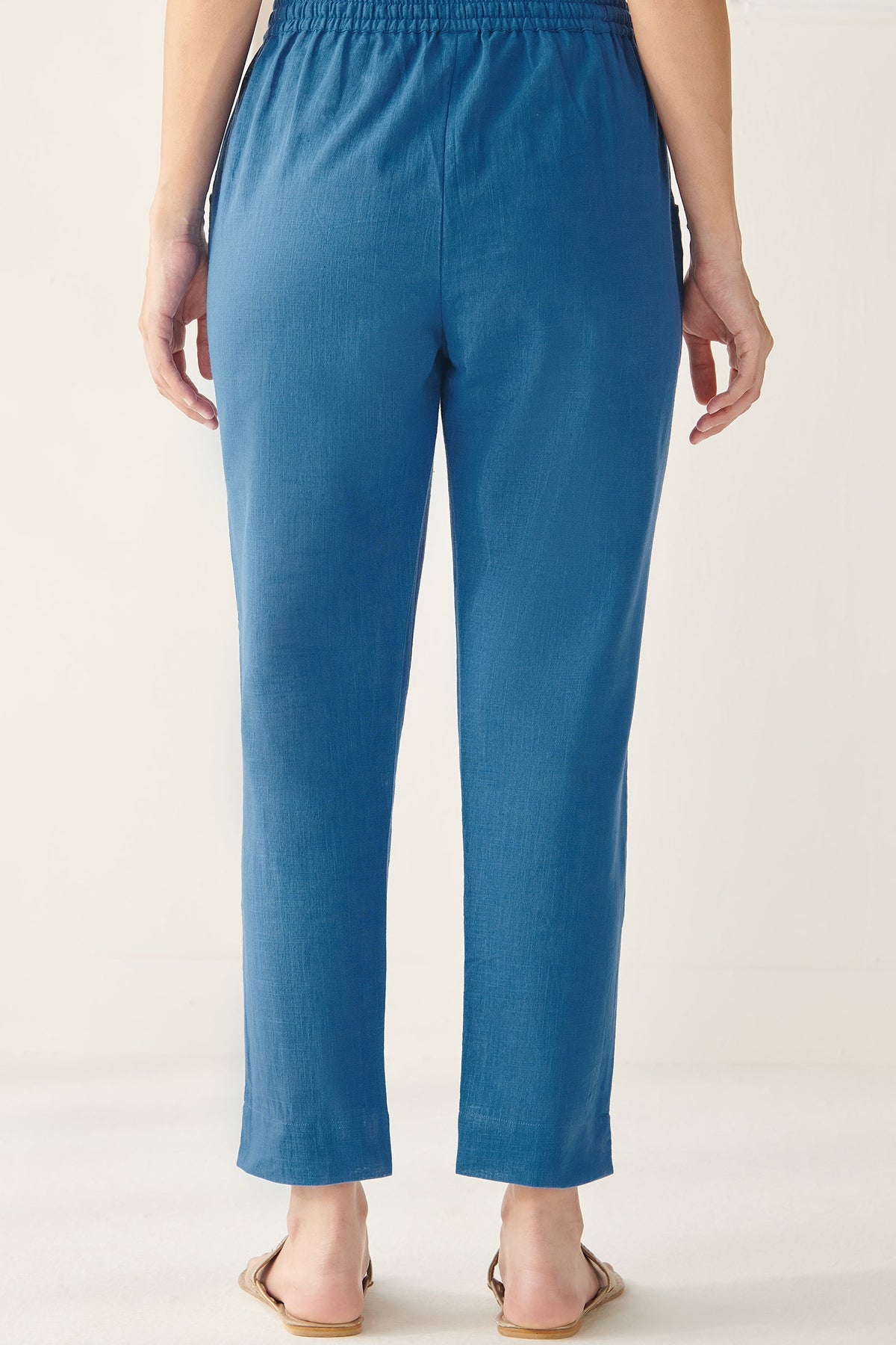 Roza Alia Blue Narrow Pants