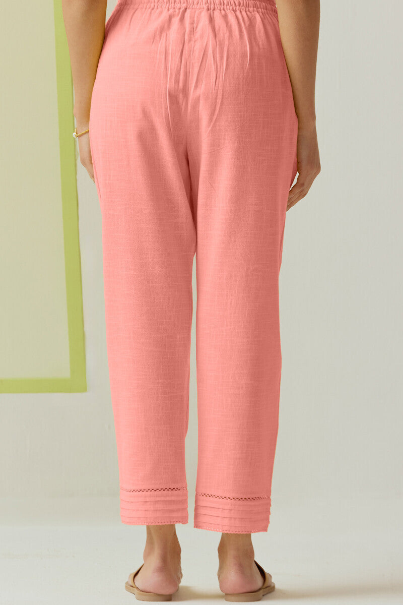Roza Light Pink Narrow Pants