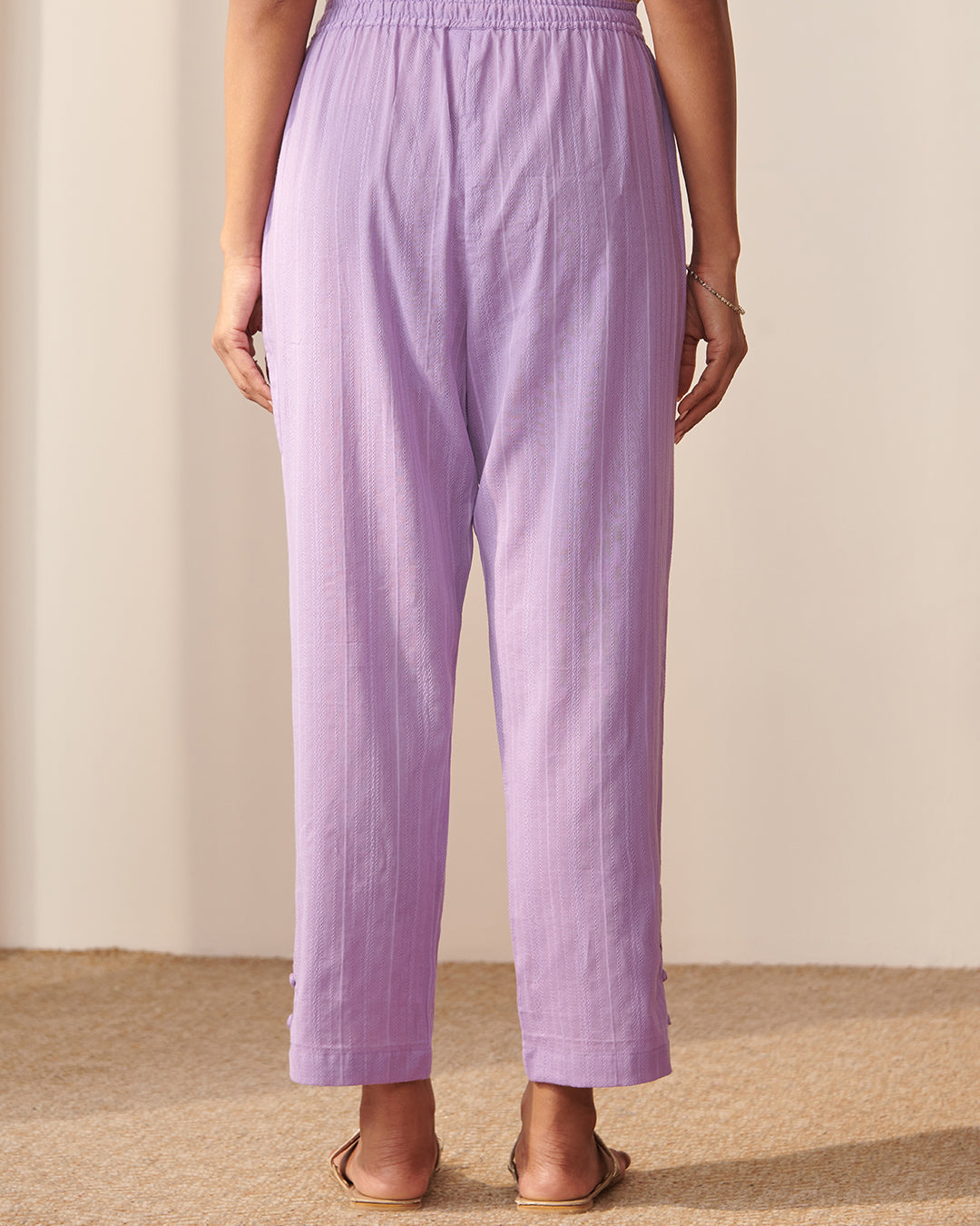 Roza Shehnaz Lilac Pants