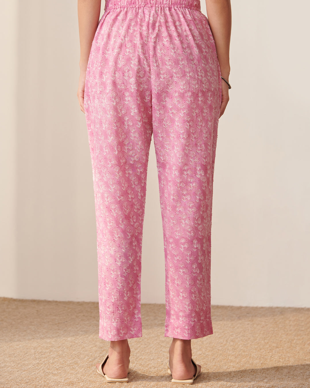 Rosheen Asfiya Sanganeri Narrow Pants