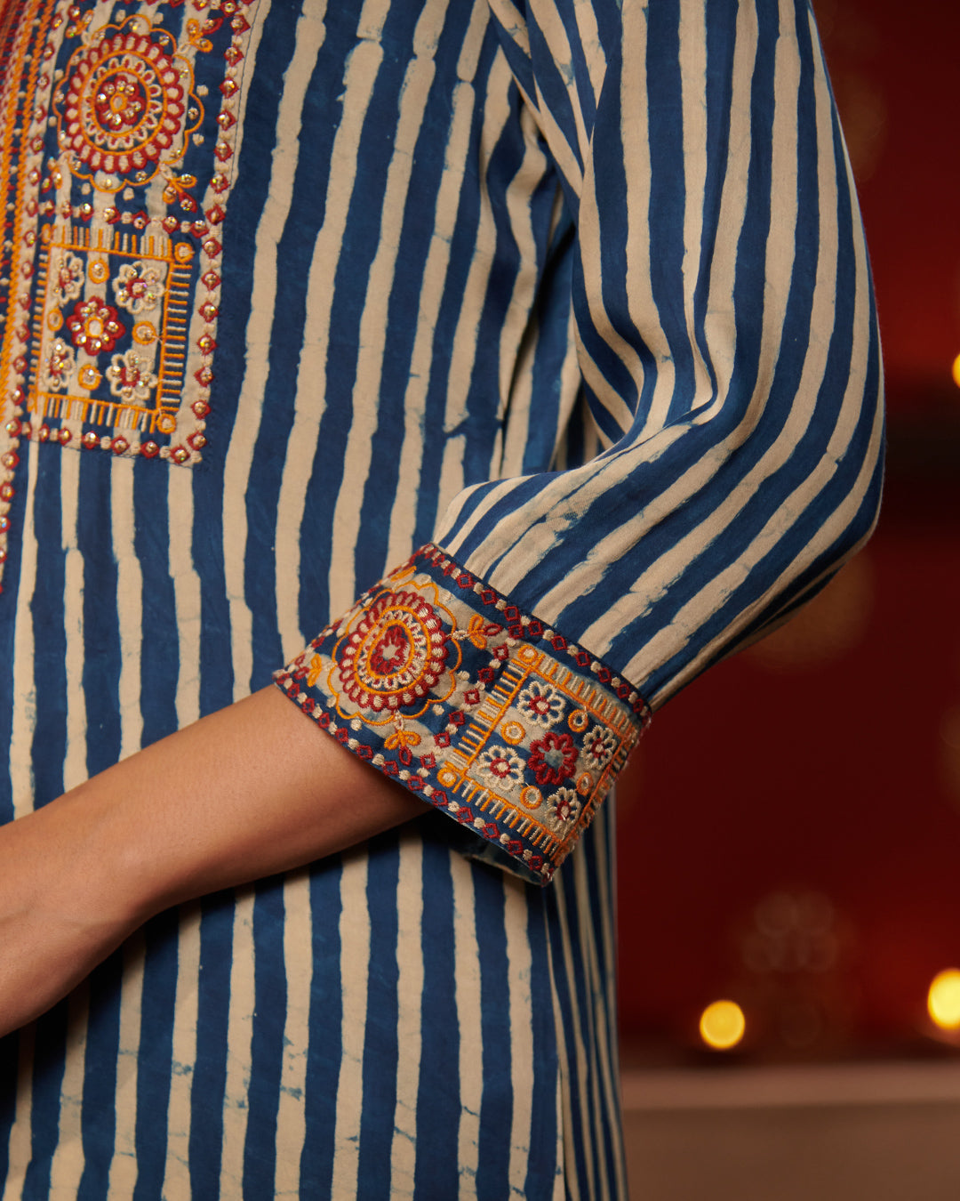 Roshanara Sehr Dabu Kurta
