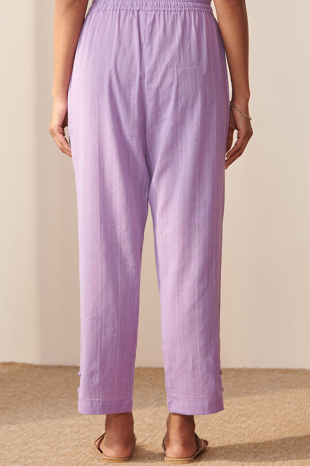 Roza Shehnaz Lilac Pants