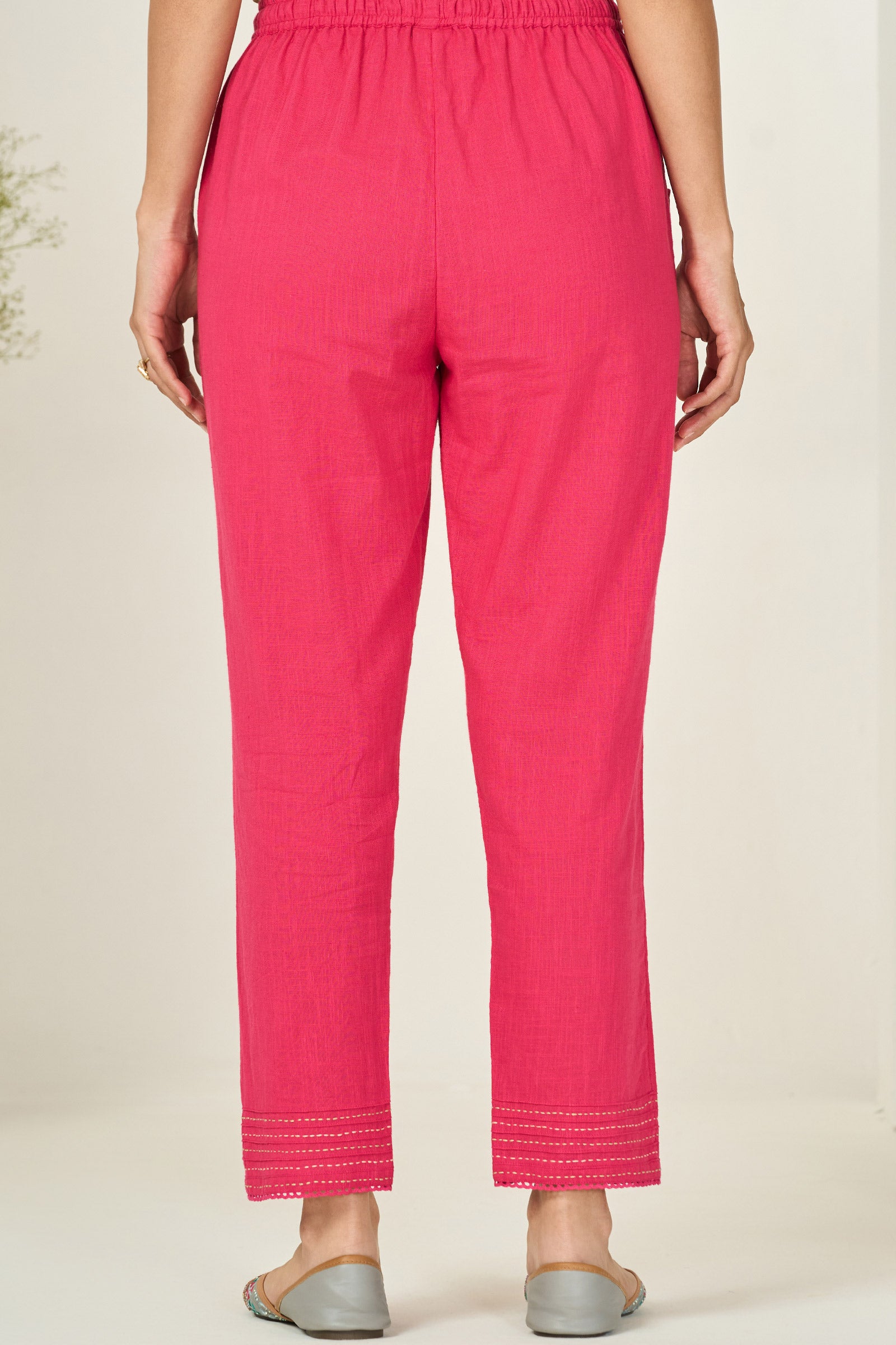 Roza Mira Fuchsia Narrow Pants