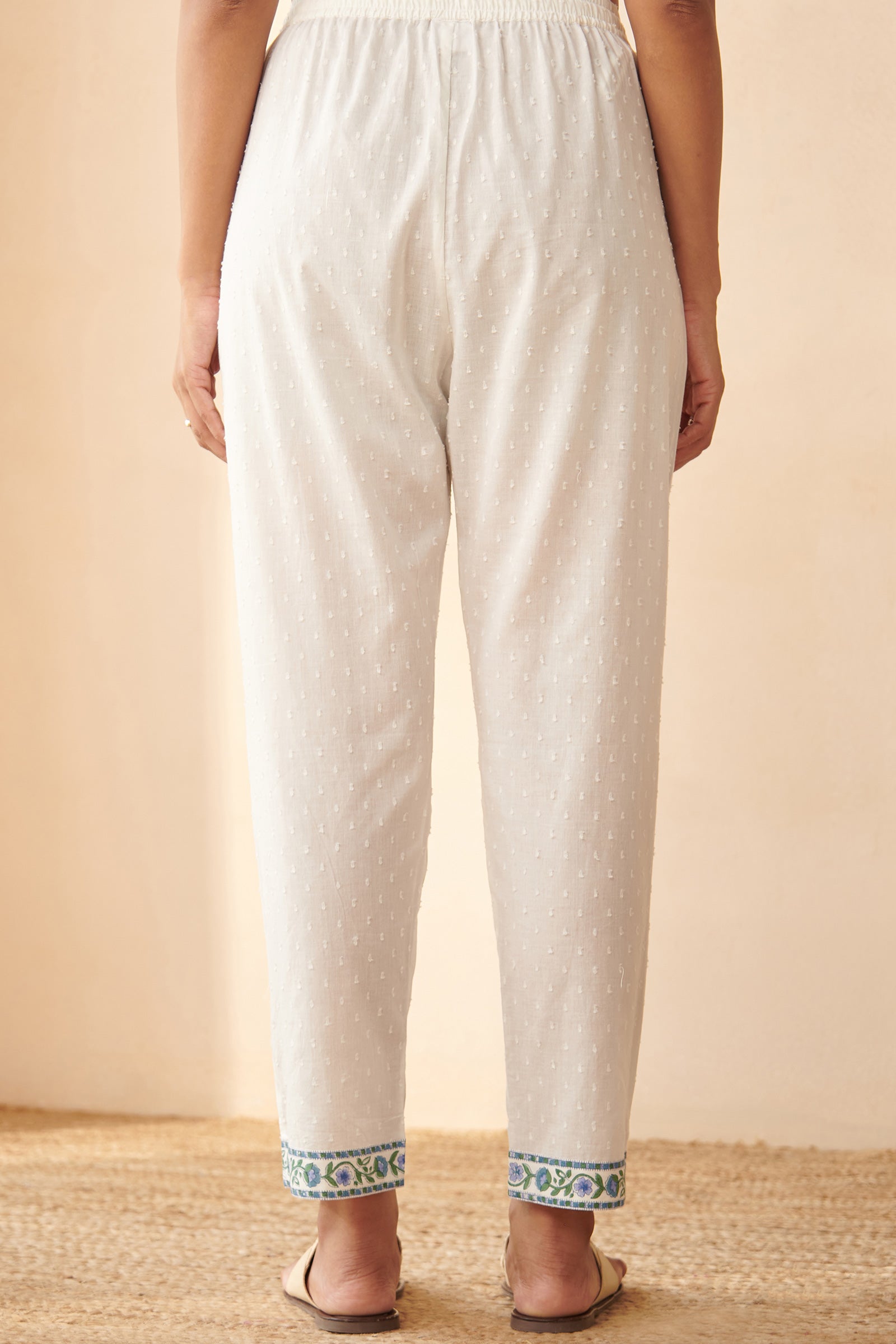 Gulbarg Nazira Sanganeri Narrow Pants