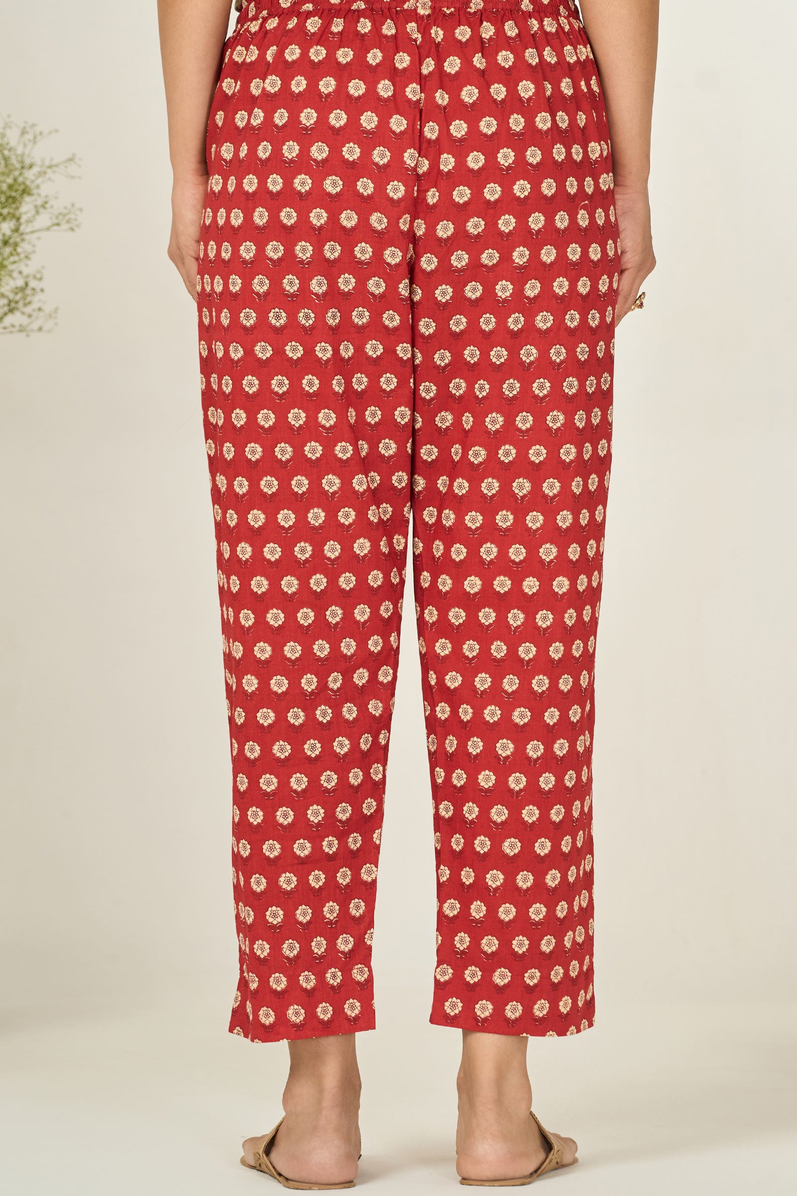 Rosheen Rabia Sanganeri Narrow Pants