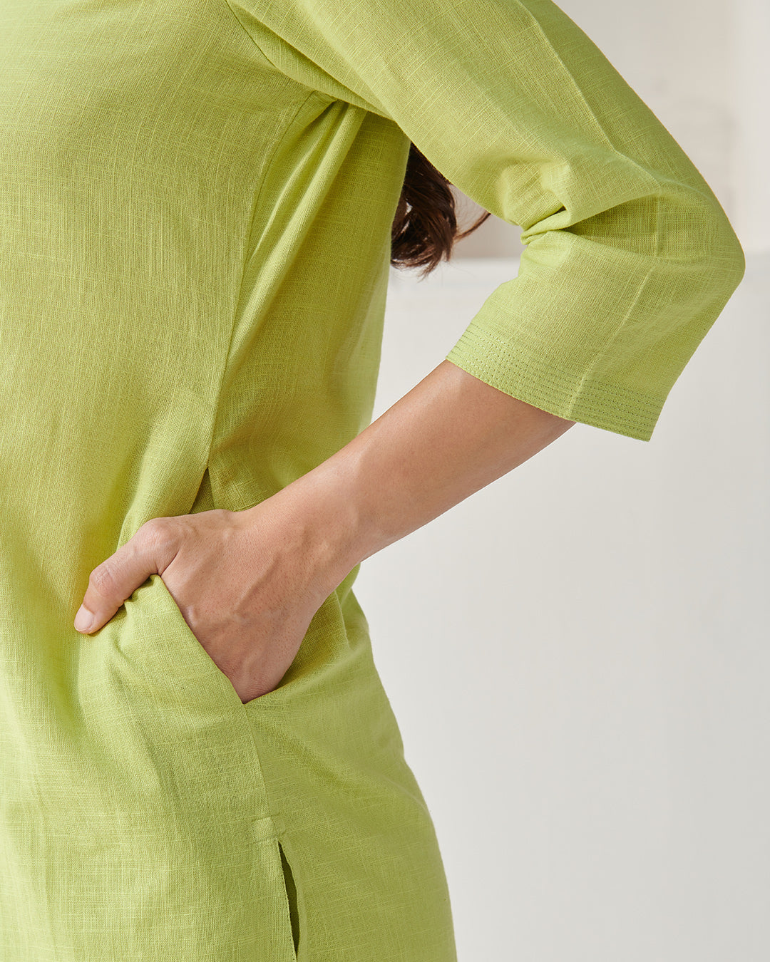 Roza Layla Apple Green Kurta