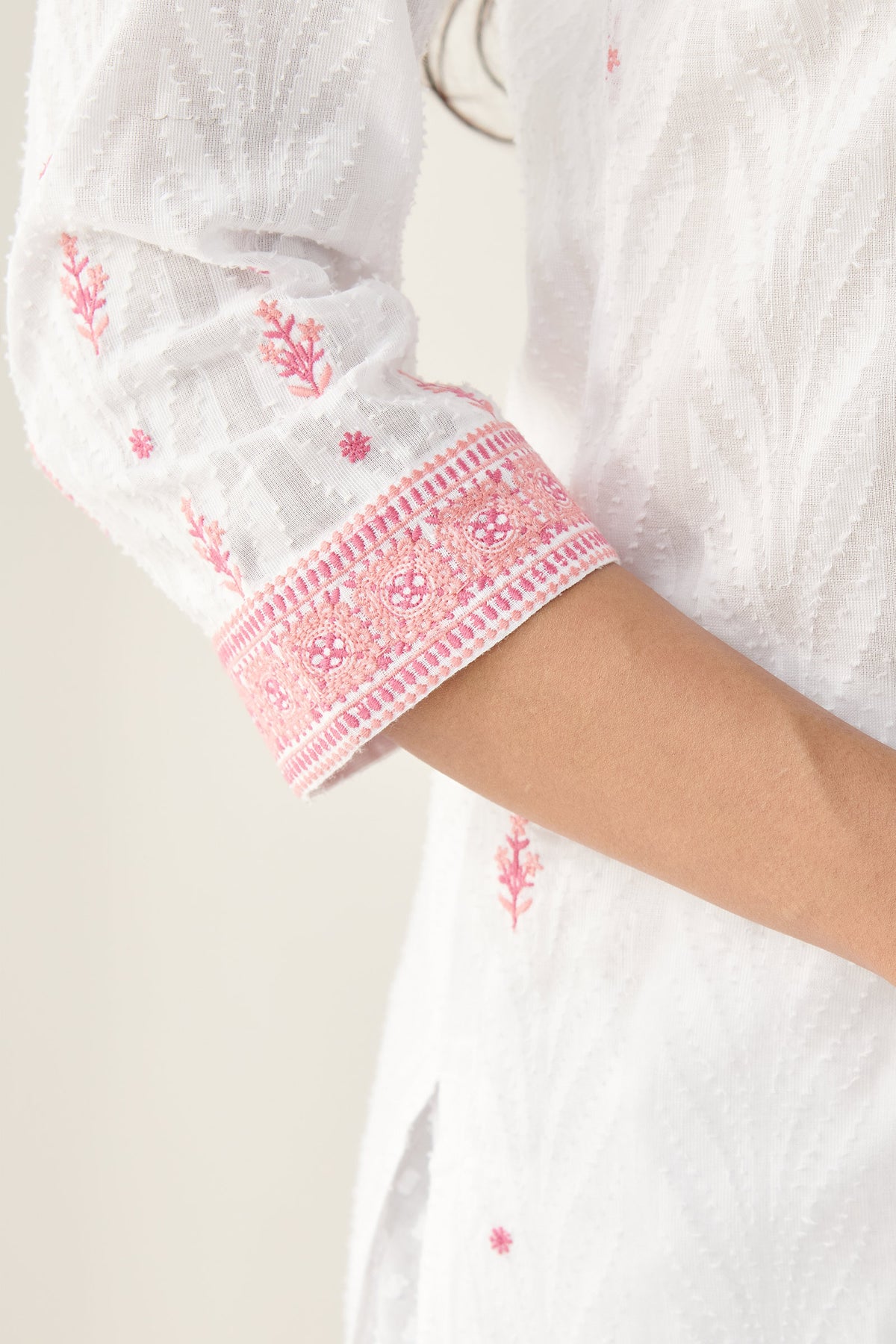 Mehraab Mahira White Kurta