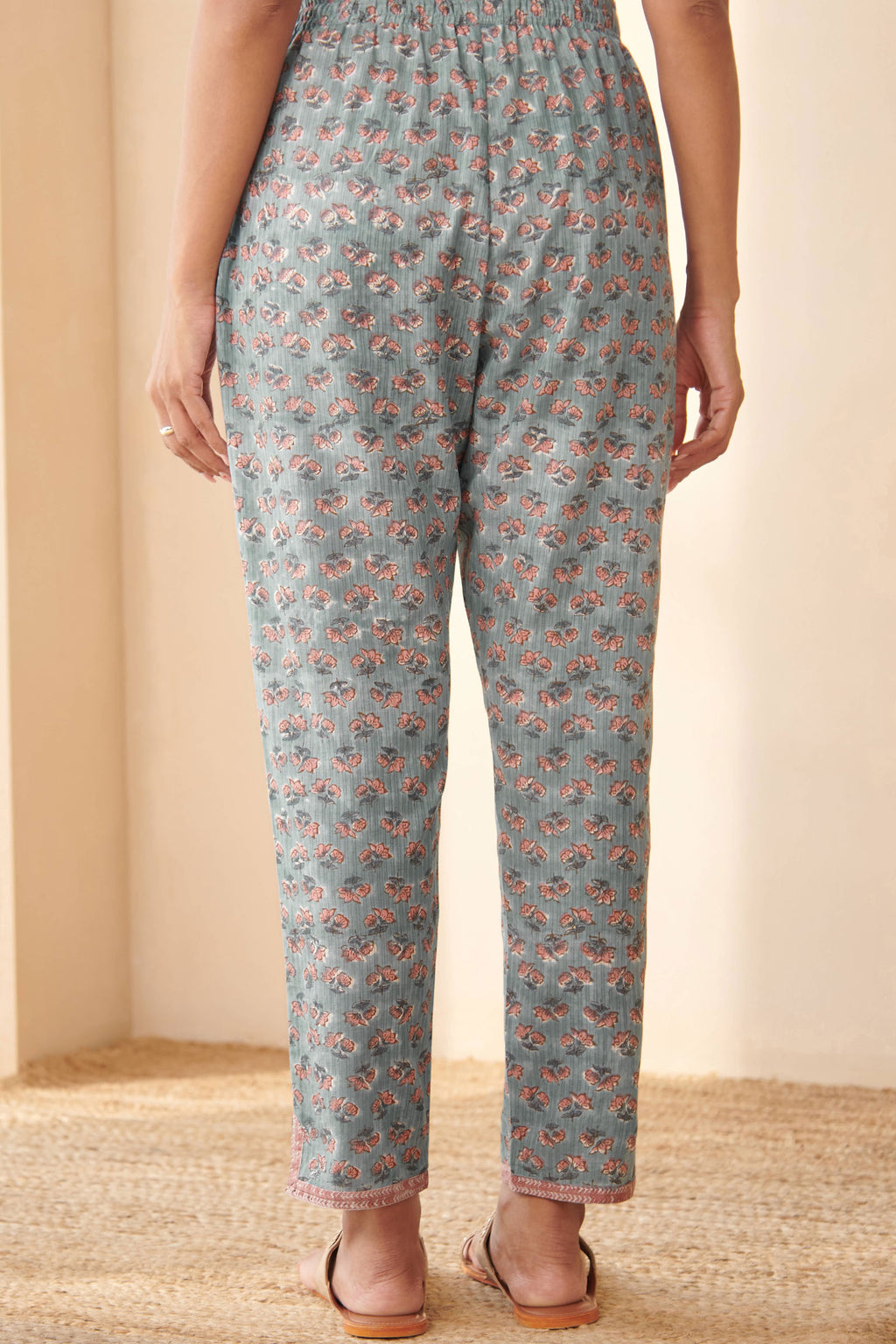 Surplus: Nasrine Mahi Sanganeri Narrow Pants
