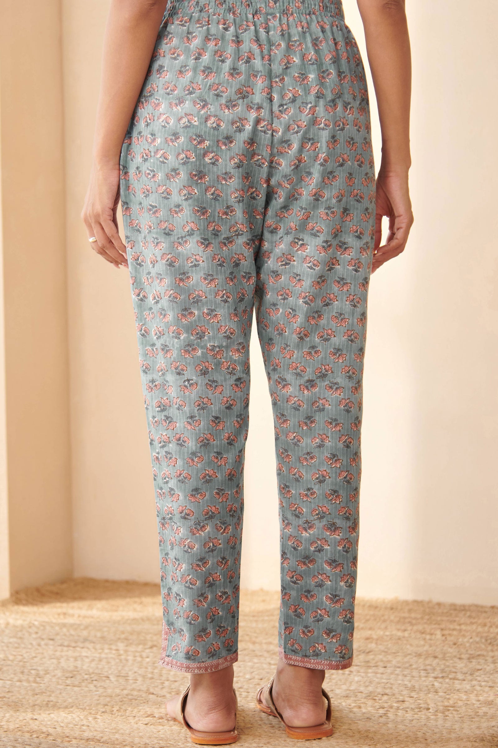 Surplus: Nasrine Mahi Sanganeri Narrow Pants