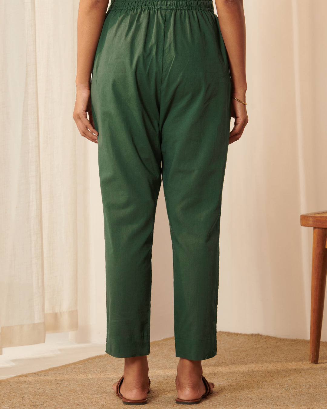 Roza Rosana Green Narrow Pants