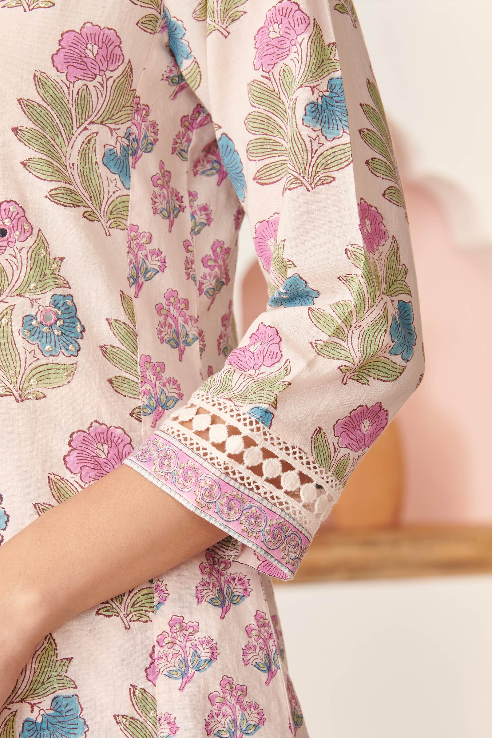 Gulbarg Fareena Sanganeri Kurta