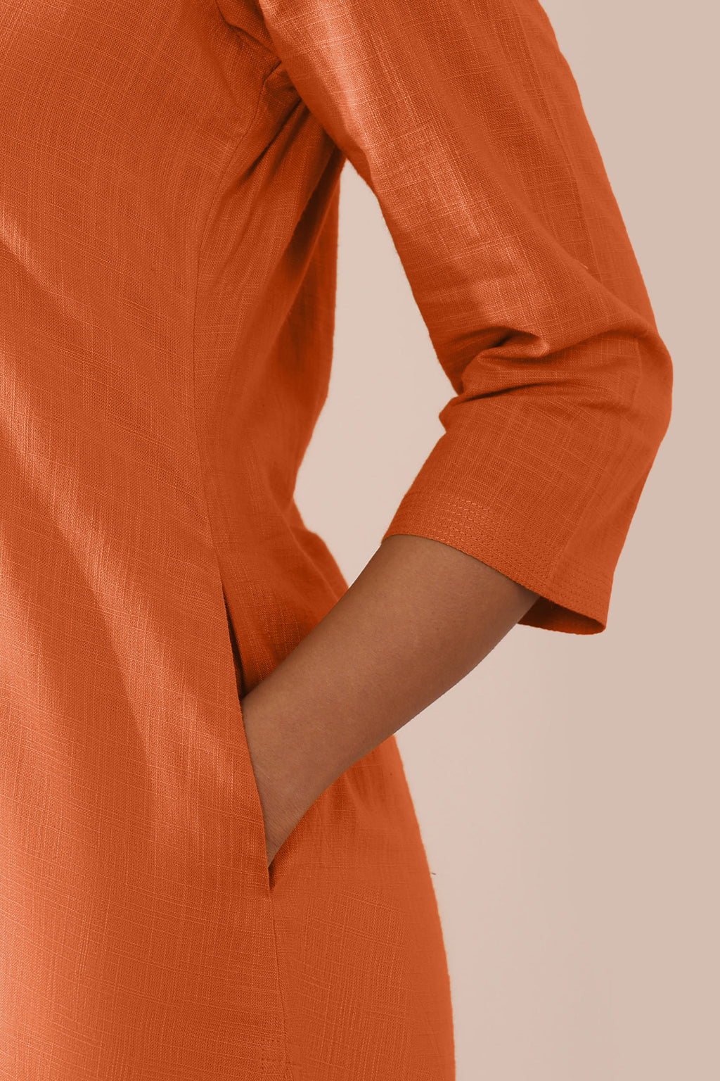 Roza Alizah Orange Kurta