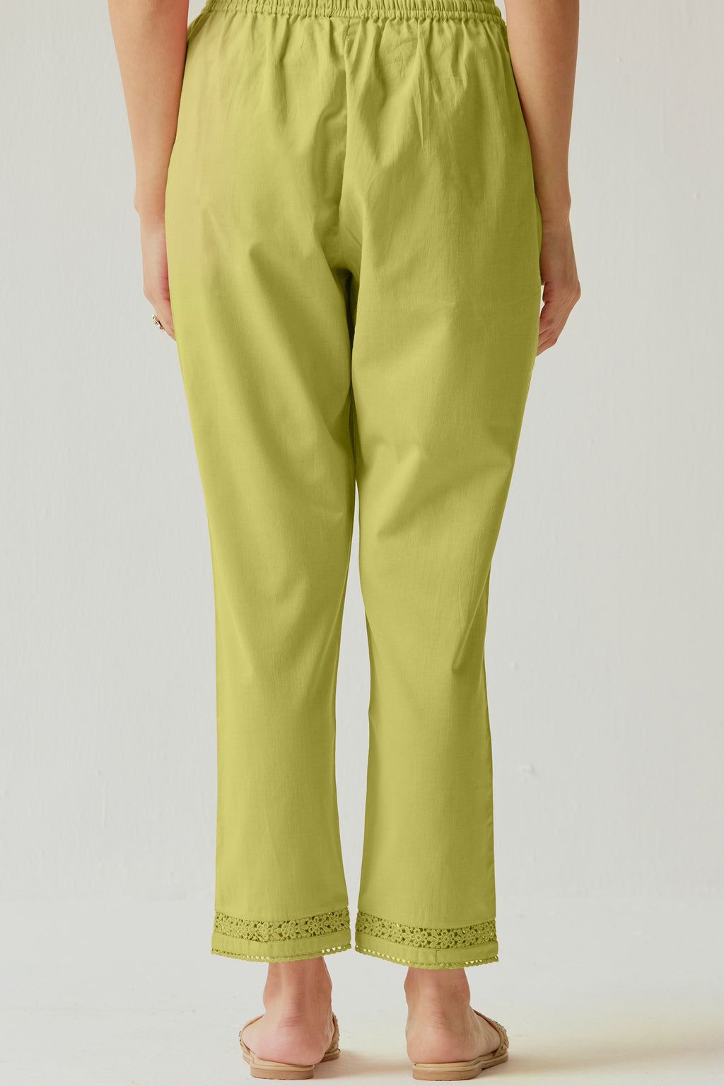 Surplus: Roza Maria Green Narrow Pants