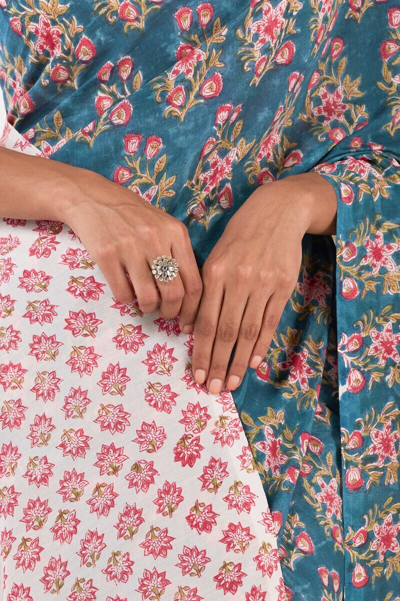 Nasrine Farnaz Sanganeri Modal Saree