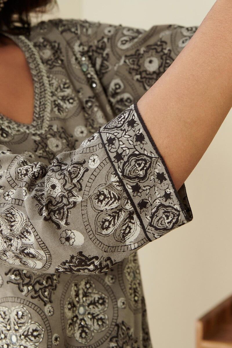 Sehra Maya Bagru Kurta