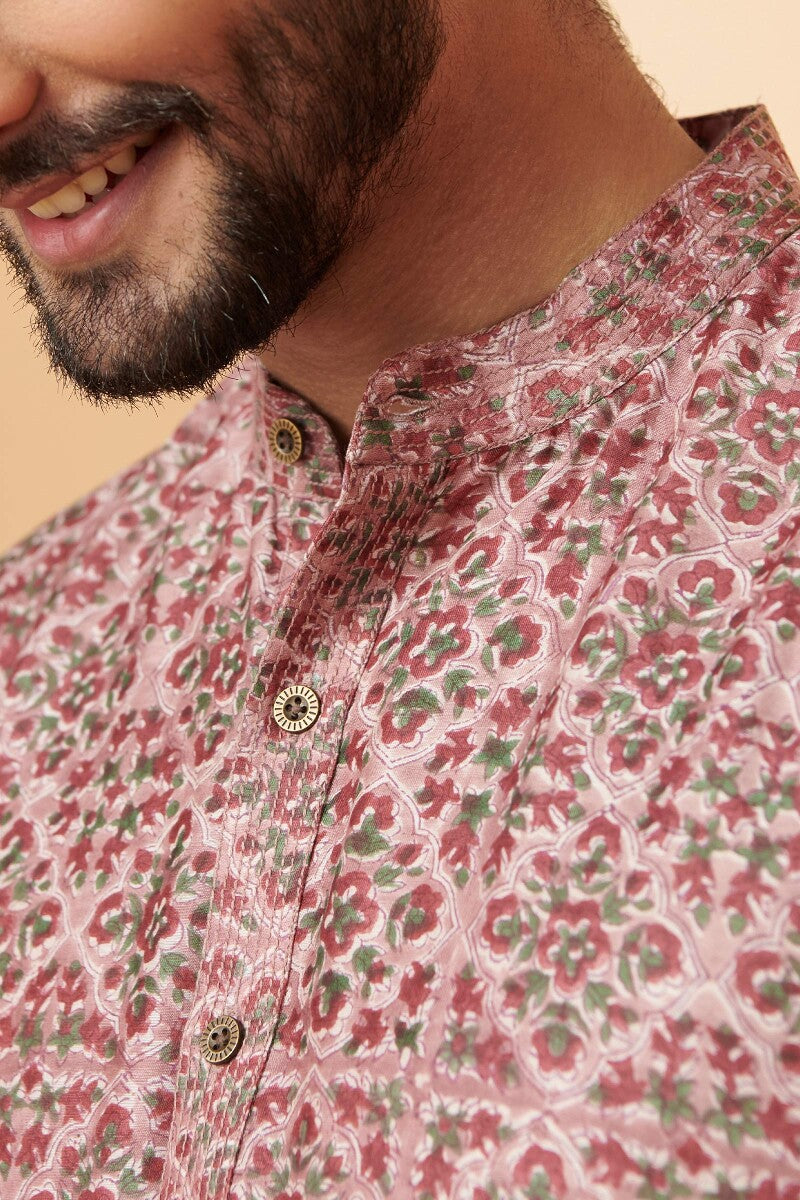 Shirin Aayan Sanganeri Chanderi Kurta