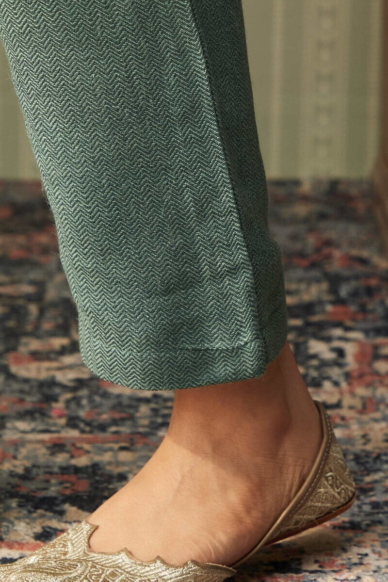 Naadirah Feriha Faux Wool Narrow Pants