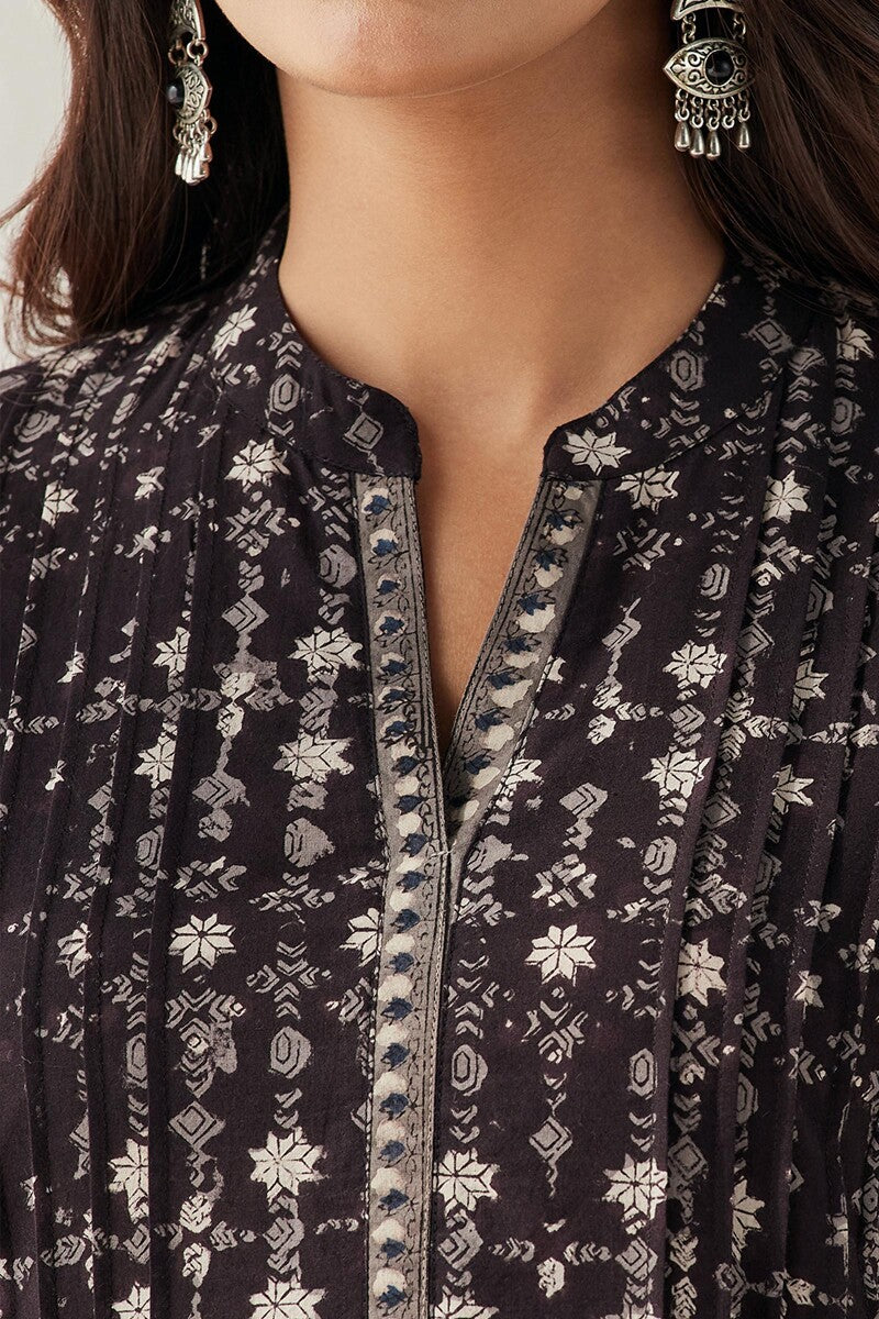 Sehra Aiza Bagru Kurta