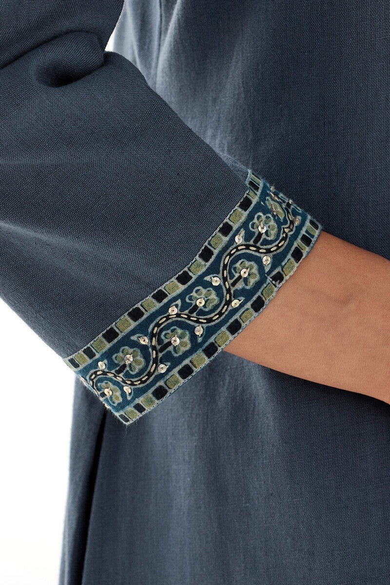 Gauhar Sahira Flax Cotton Kurta