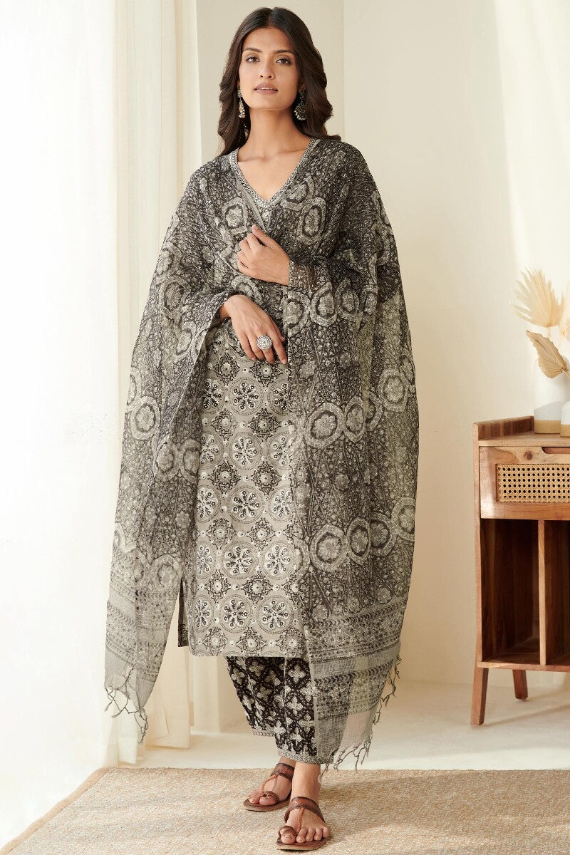 Sehra Maya Bagru Kurta