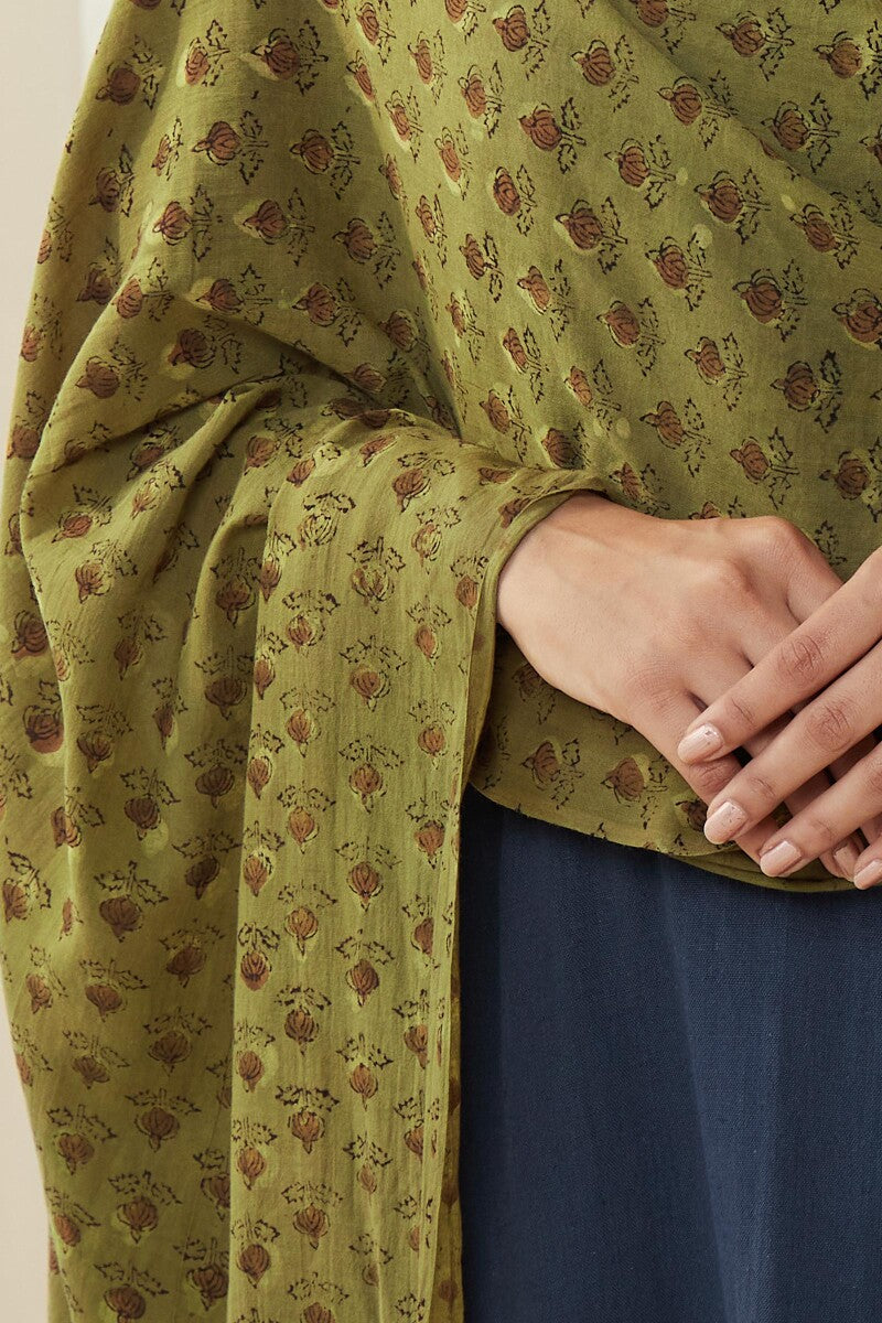 Roza Seher Green Dupatta