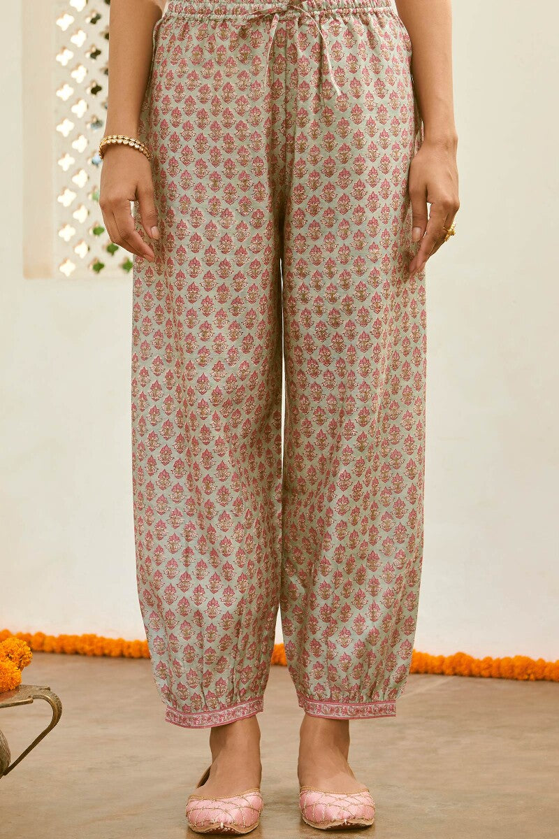 Mehrunissa Shazia Chanderi Izhaar Pants