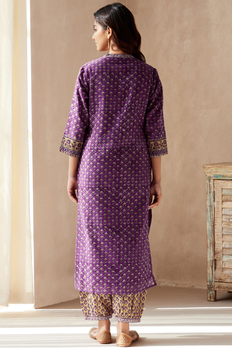 Mehrunissa Gulnaaz Chanderi Kurta