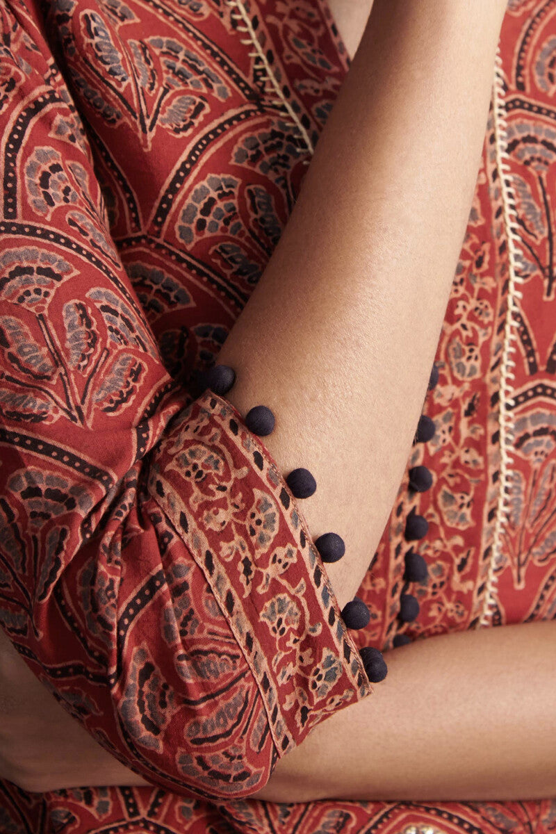 Sehra Samira Ajrak Kurta