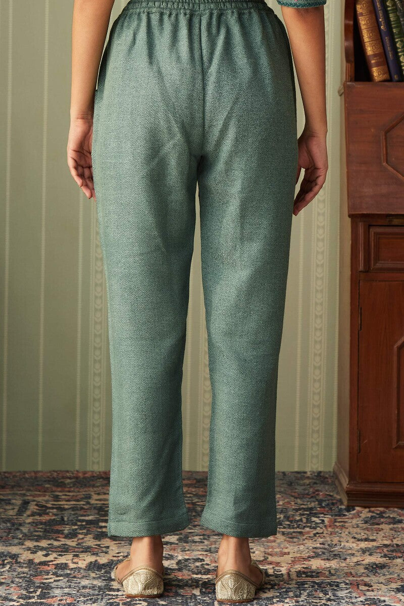 Naadirah Feriha Faux Wool Narrow Pants