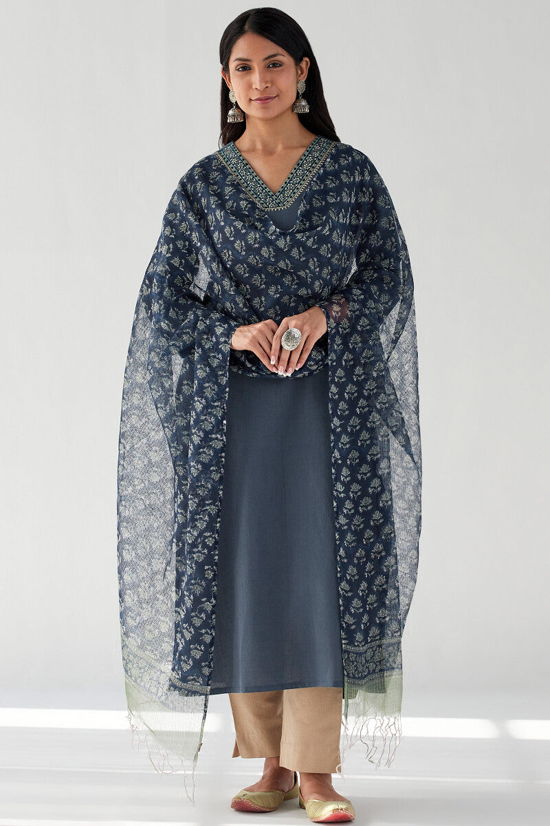 Gauhar Sahira Flax Cotton Kurta