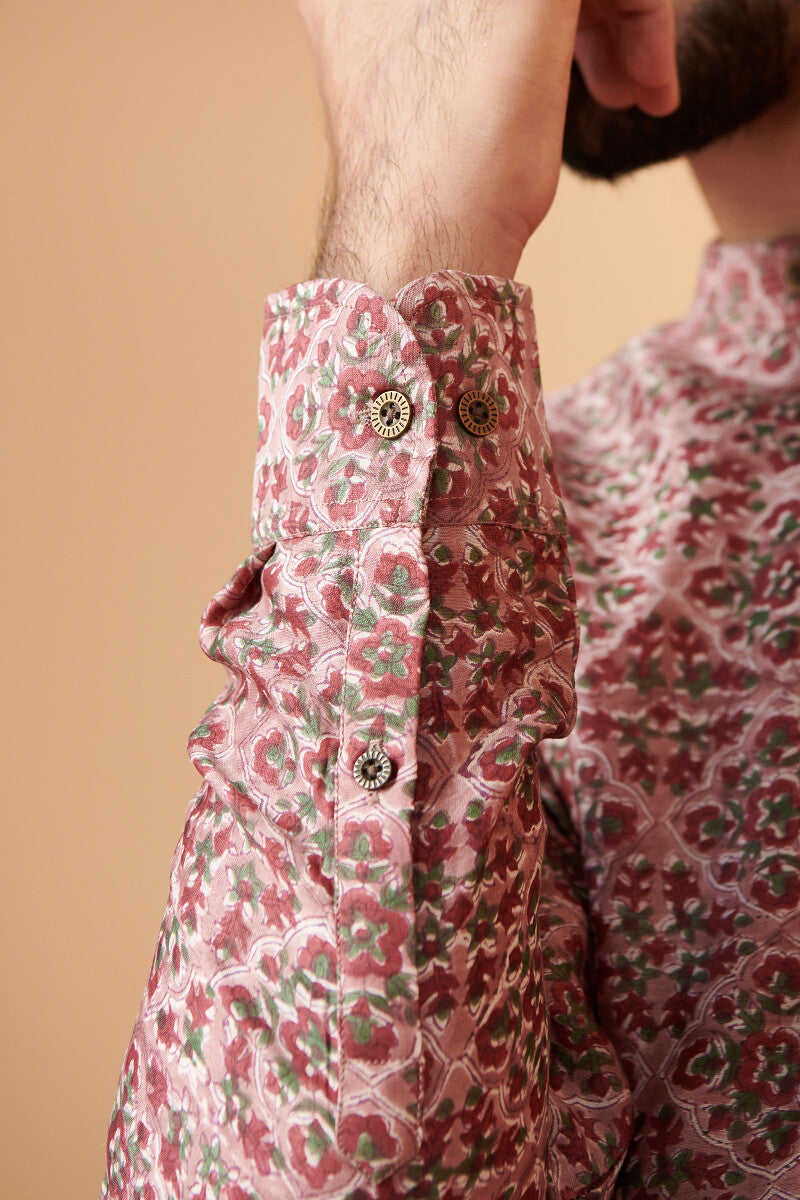 Shirin Aayan Sanganeri Chanderi Kurta