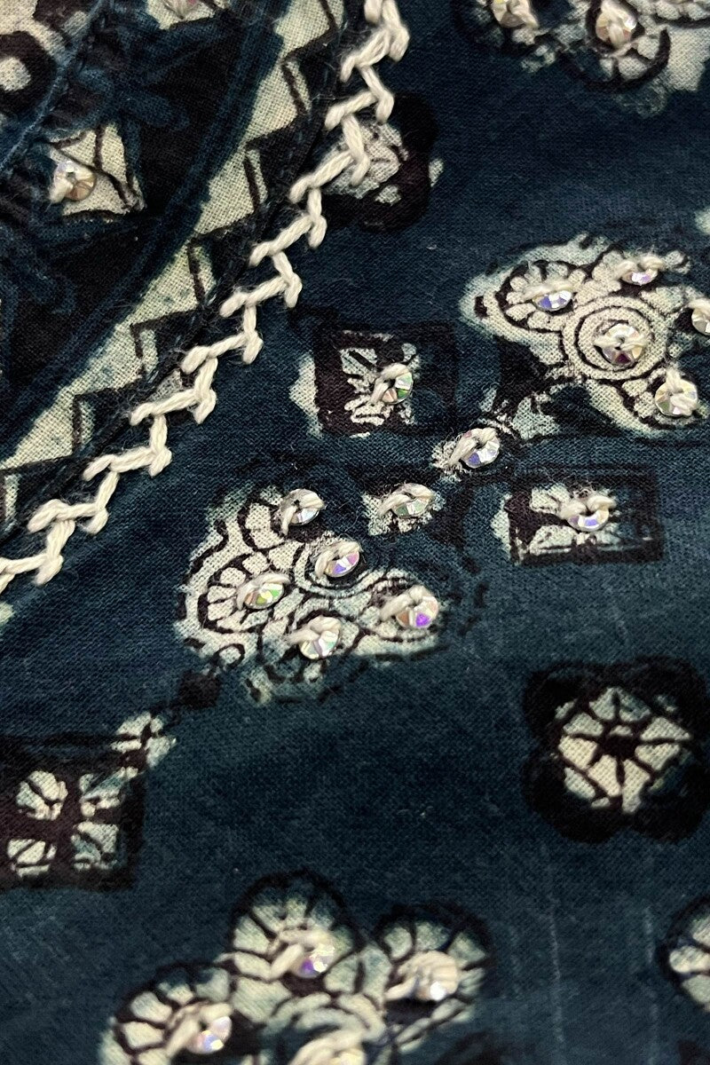 Sehra Nur Bagru Kurta