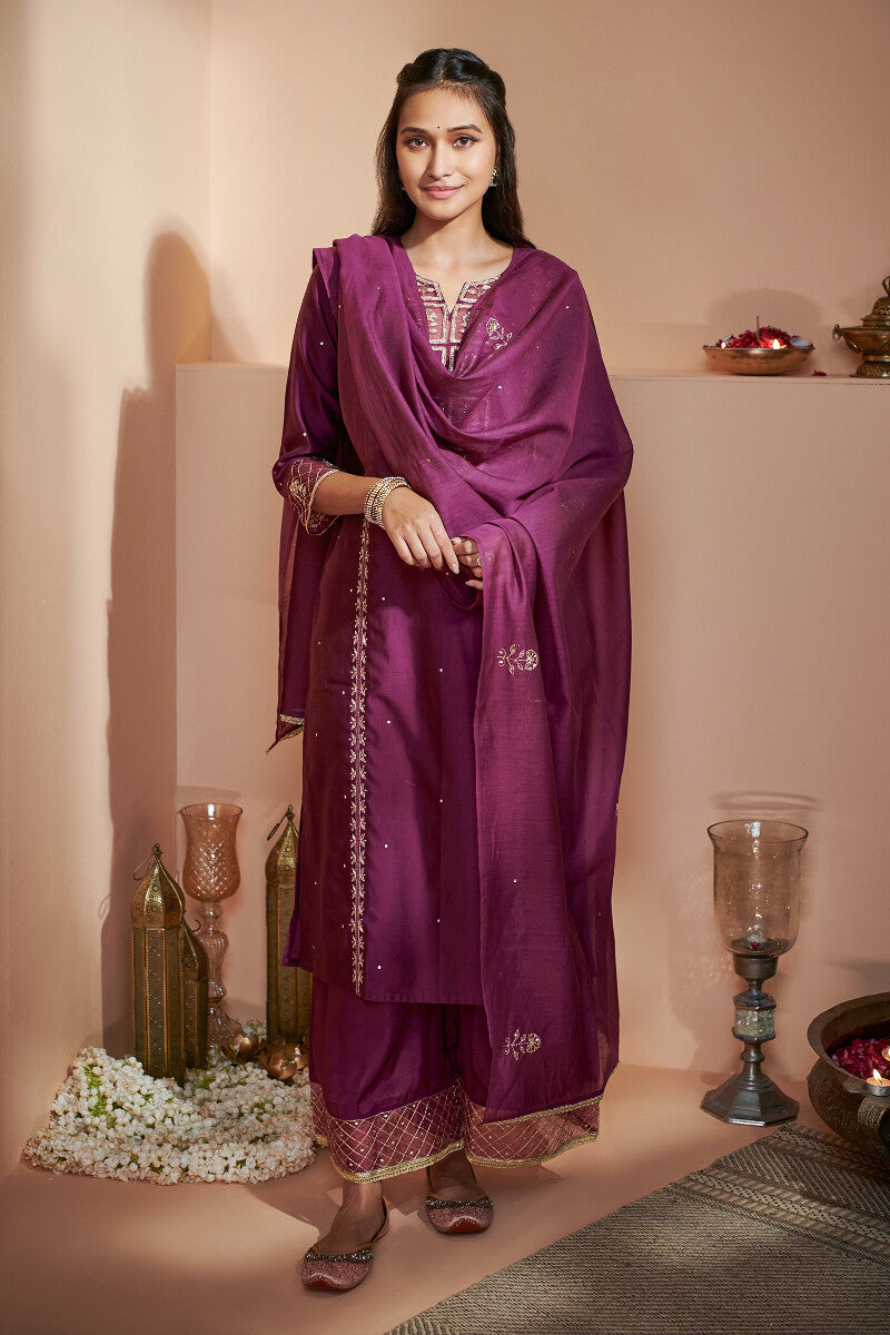 Shirin Suhana Chanderi Kurta