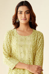 Gauhar Samaira Yellow Kurta