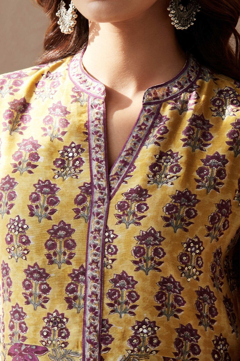 Mehrunissa Dilnaz Chanderi Kurta