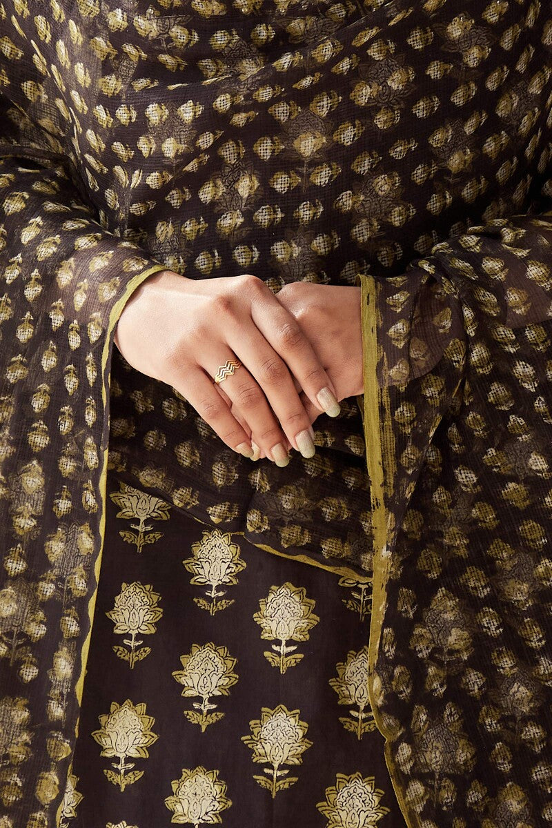 Sehra Mahira Bagru Dupatta