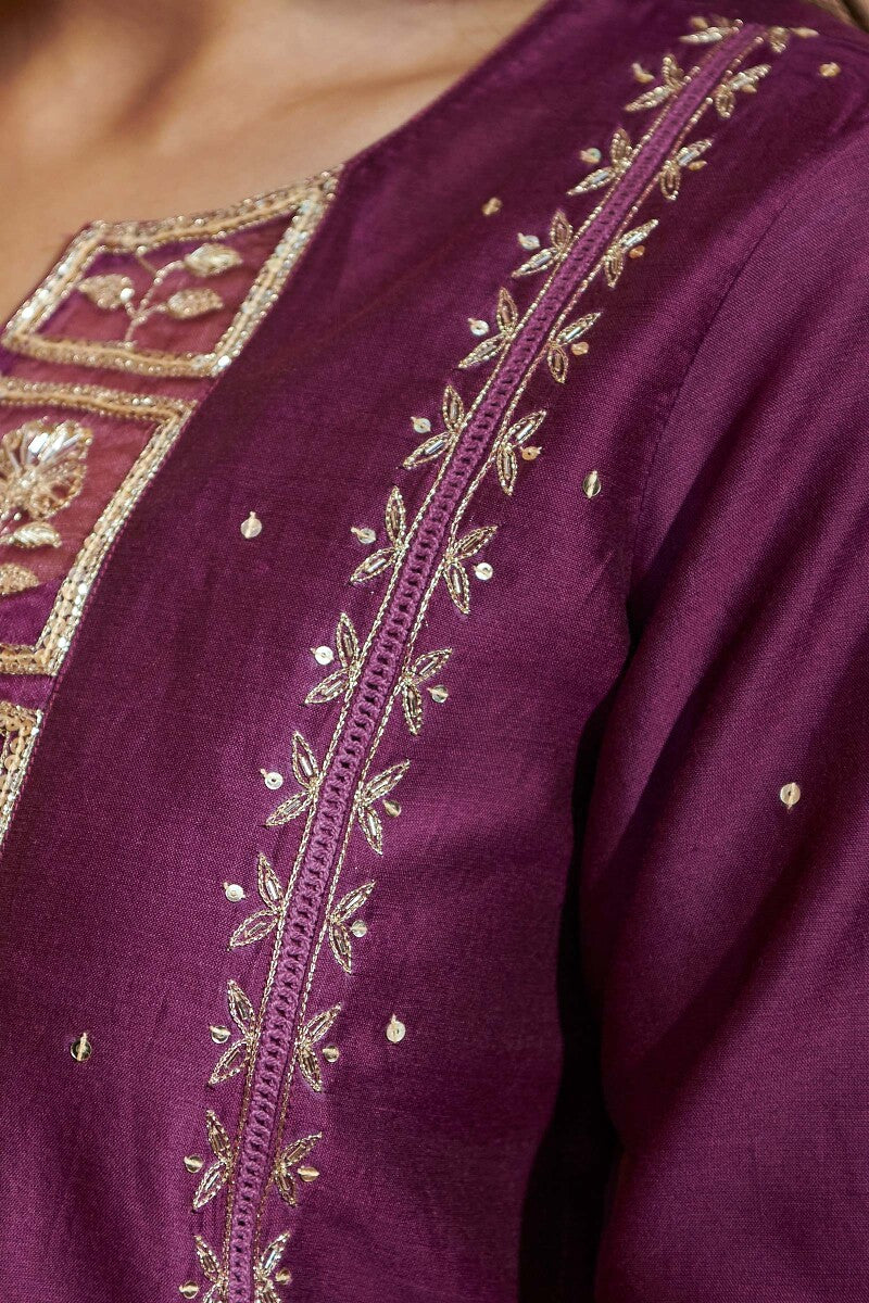Shirin Suhana Chanderi Kurta