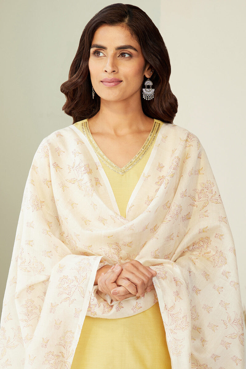 Mehrunissa Zeinab Chanderi Dupatta