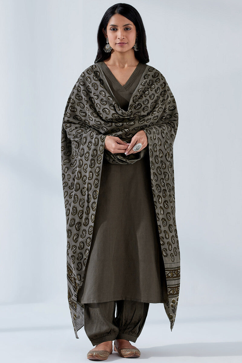 Naadirah Zoya Bagru Dupatta