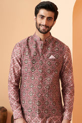 Shirin Zeeshan Sanganeri Nehru Jacket