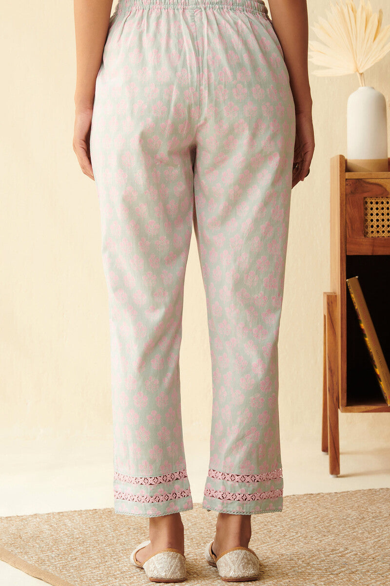 Nasrine Amyra Sanganeri Narrow Pants