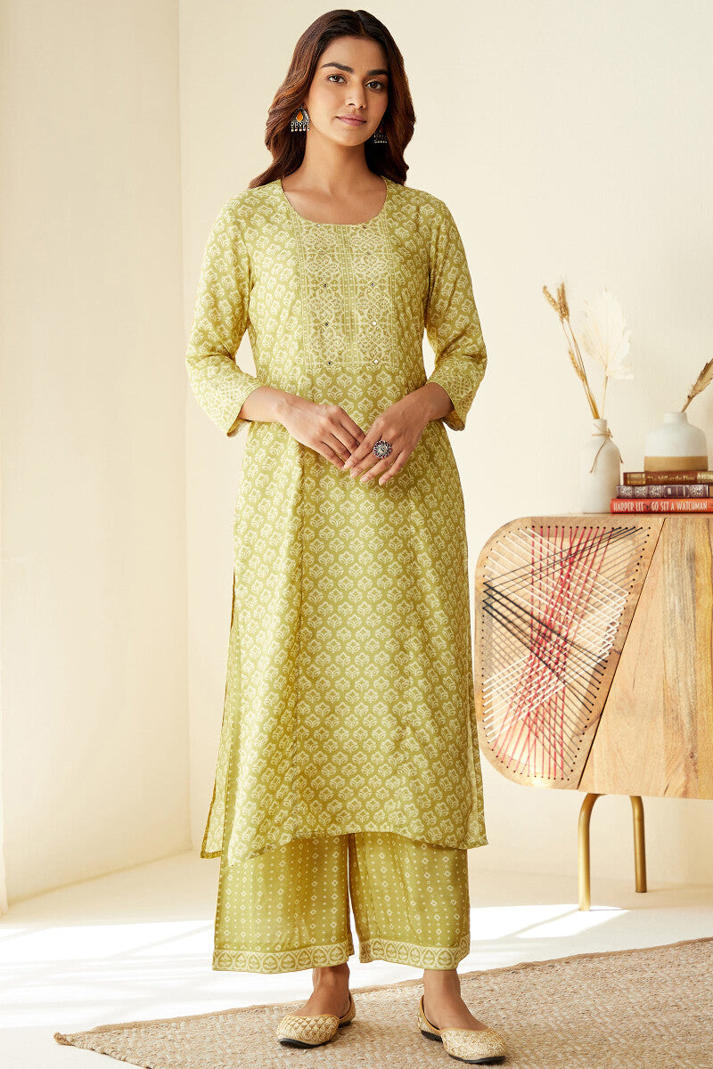 Gauhar Samaira Yellow Kurta