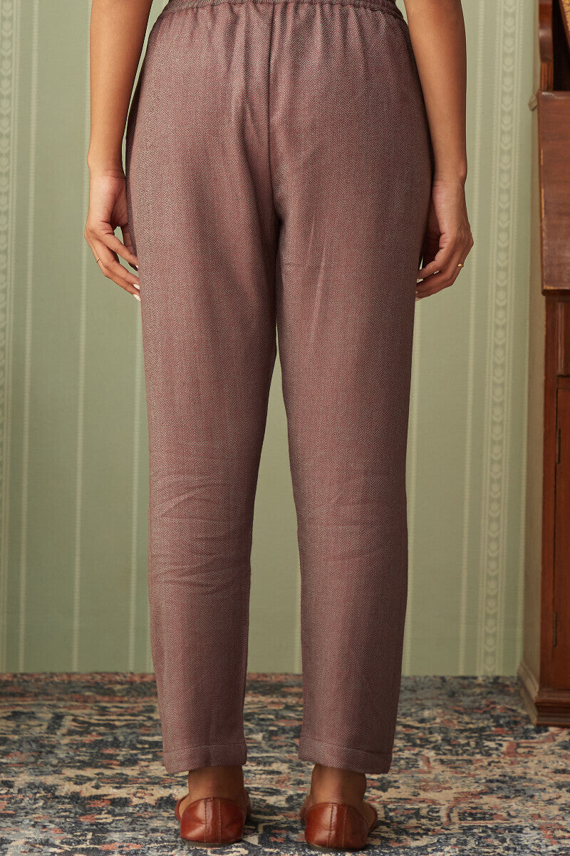 Naadirah Fahima Faux Wool Narrow Pants