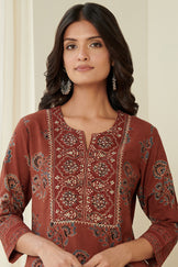 Sehra Maira Ajrak Kurta