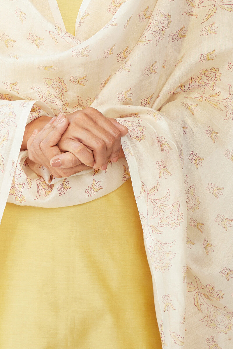 Mehrunissa Zeinab Chanderi Dupatta