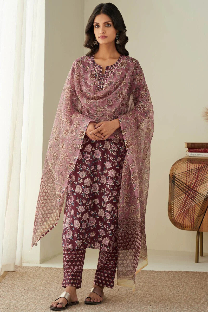 Rosheen Inaya Sanganeri Narrow Pants