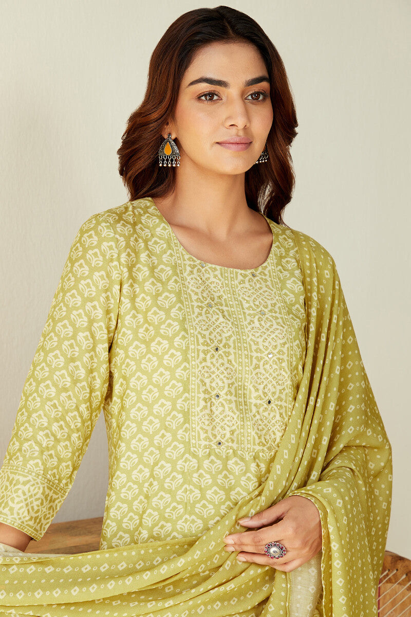 Gauhar Samaira Yellow Kurta
