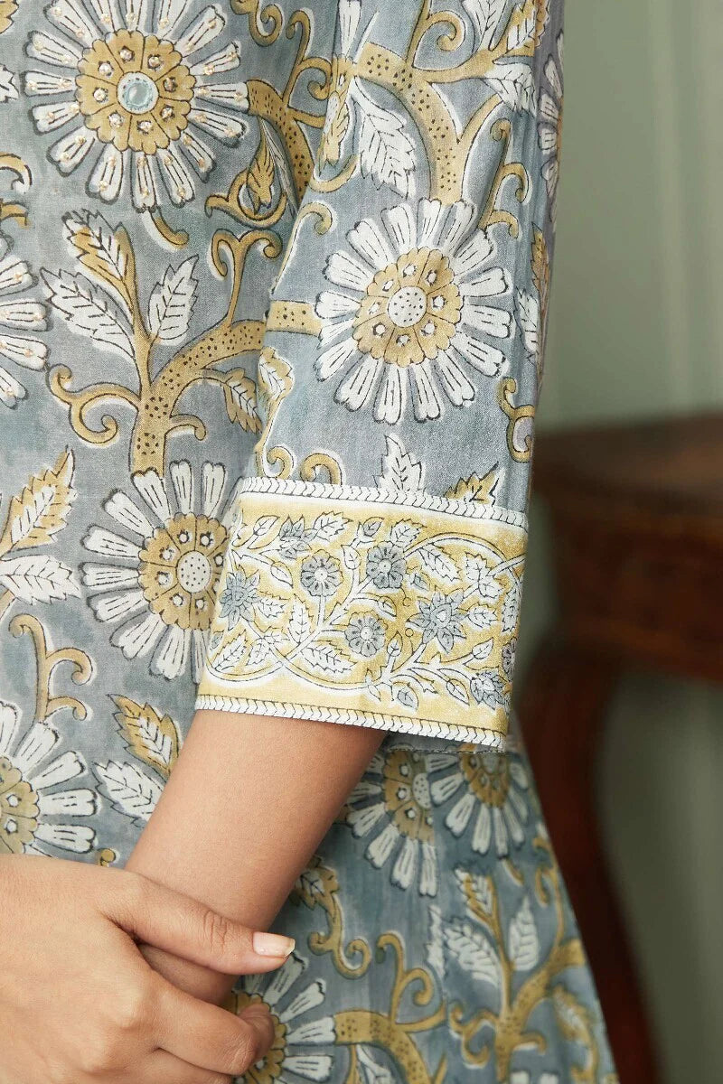 Gauhar Zafiya Sanganeri Kurta